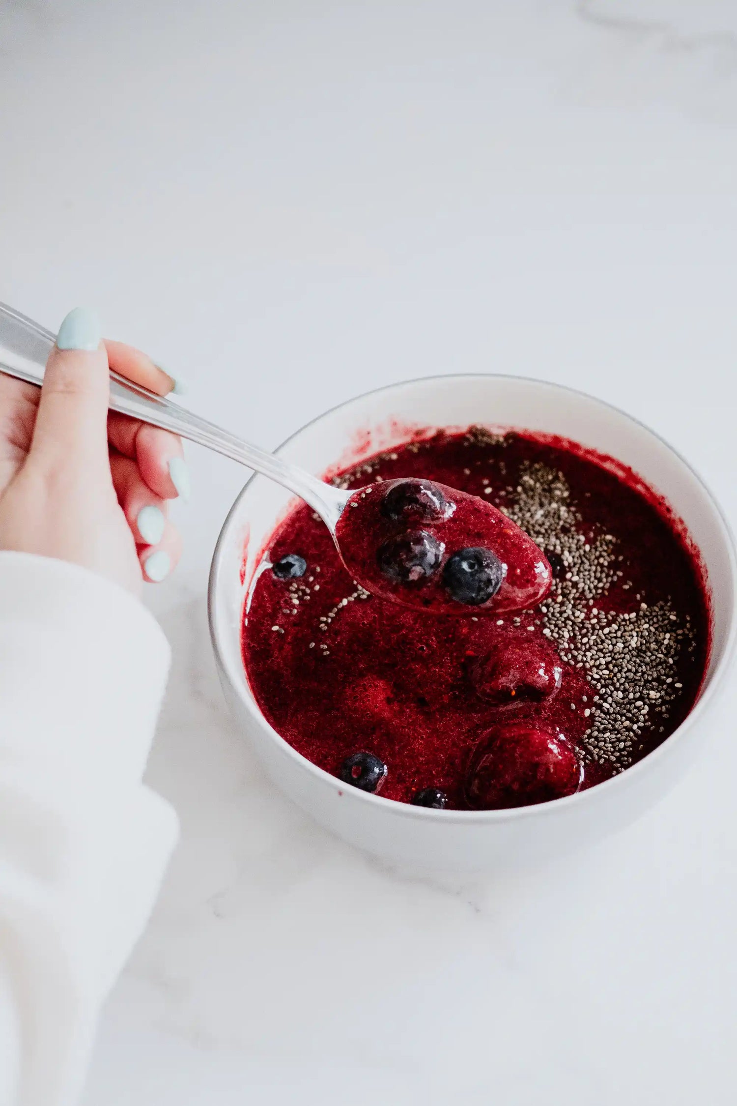 smoothiebowl med kollagen