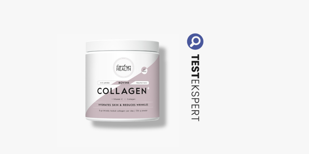 Bovint kollagen med C-vitamin er TestEksperts favoritt