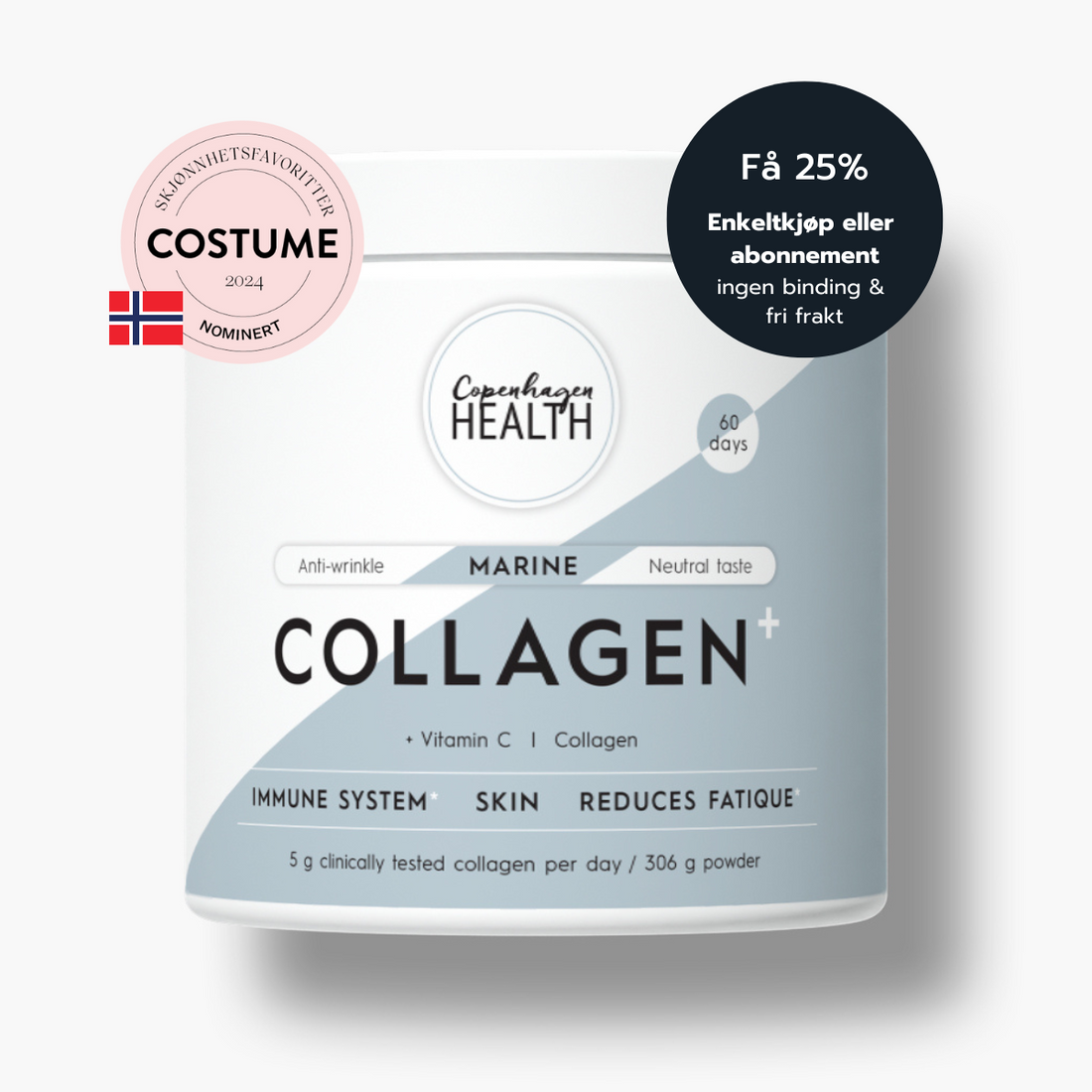 Marine Collagen+ (60 dager)