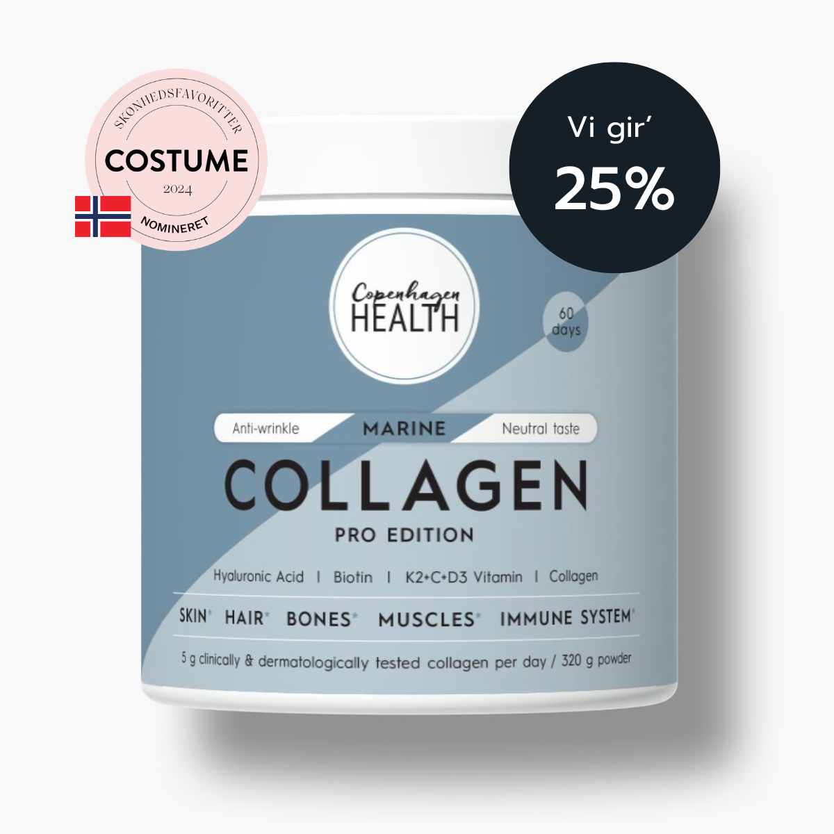 Marine Collagen Pro Edition (60 dager)