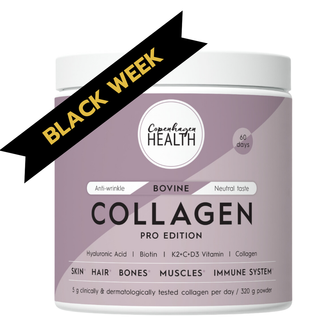 Bovine Collagen Pro Edition (60 dager)