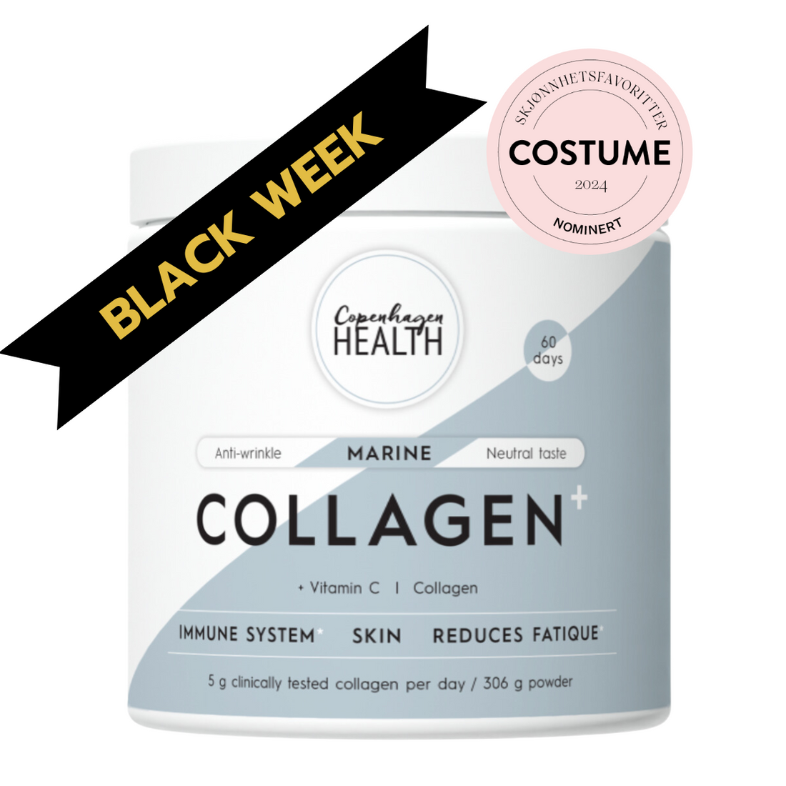 Marine Collagen+ (60 dager)