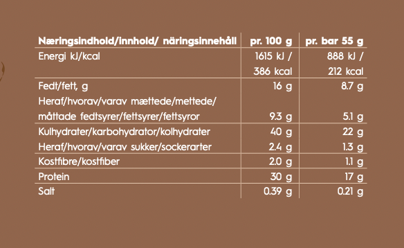 Proteinbar Cookie &amp; Caramel (+4 gram kollagen)